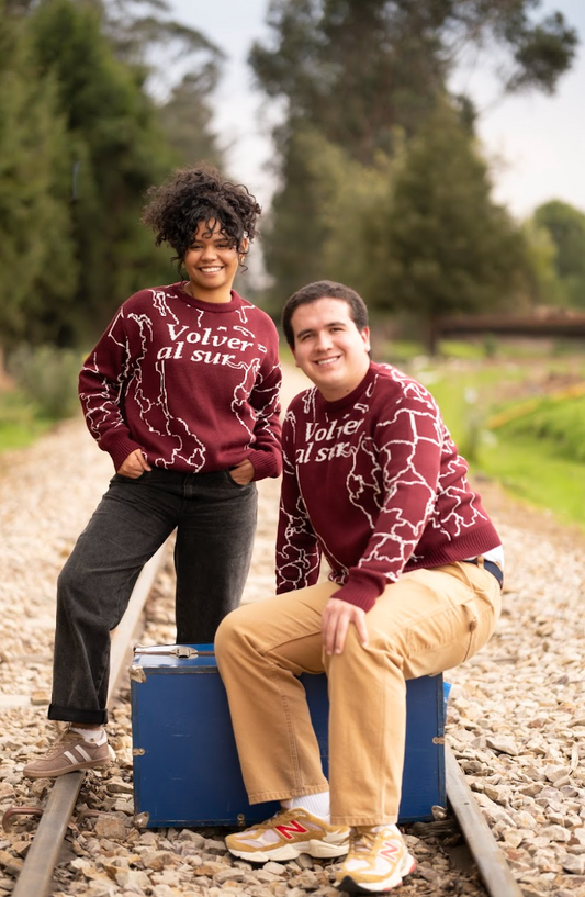 Saco Volver al Sur Vinotinto