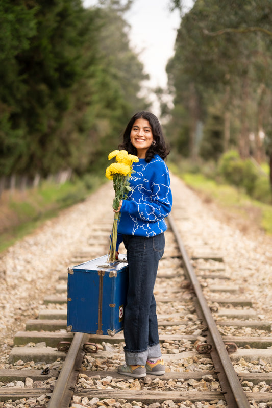 Saco Volver al Sur Azul